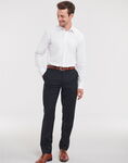 Men's Long Sleeve Tailored Herringbone Shirt