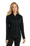 Women's Vertical Texture Full Zip Jacket