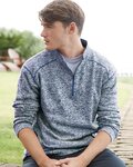 Men's Cosmic Fleece Quarter-Zip Sweatshirt