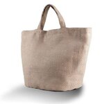 100% natural yarn dyed jute bag