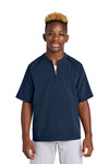 Youth Repeat 1/2 Zip Short Sleeve Jacket