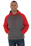 ATC™ DYNAMIC HEATHER FLEECE TWO TONE HOODIE