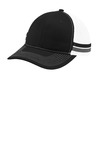 Two Stripe Snapback Trucker Cap