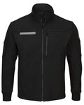 Men's Tall Zip Front Fleece Jacket-Cotton /Spandex Blend