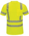 Men's Tall High Visibility Short Sleeve T-Shirt