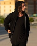 Unisex Midweight Full-Zip Hooded Sweatshirt