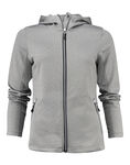 Ladies Layback F/Z Hoodie